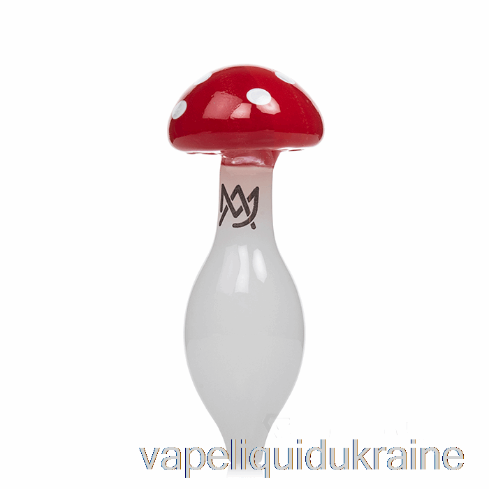 Vape Ukraine MJ Arsenal MUSHROOM BUBBLE Carb Cap Red White